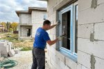 Монтаж окон и дверей в пенобетонных блоках